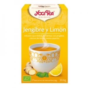 YOGI TEA JENGIBRE Y LIMÓN