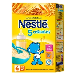 NESTLE PAPILLA 5 CEREALES...