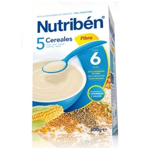 NUTRIBEN PAPILLA 5 CEREALES...